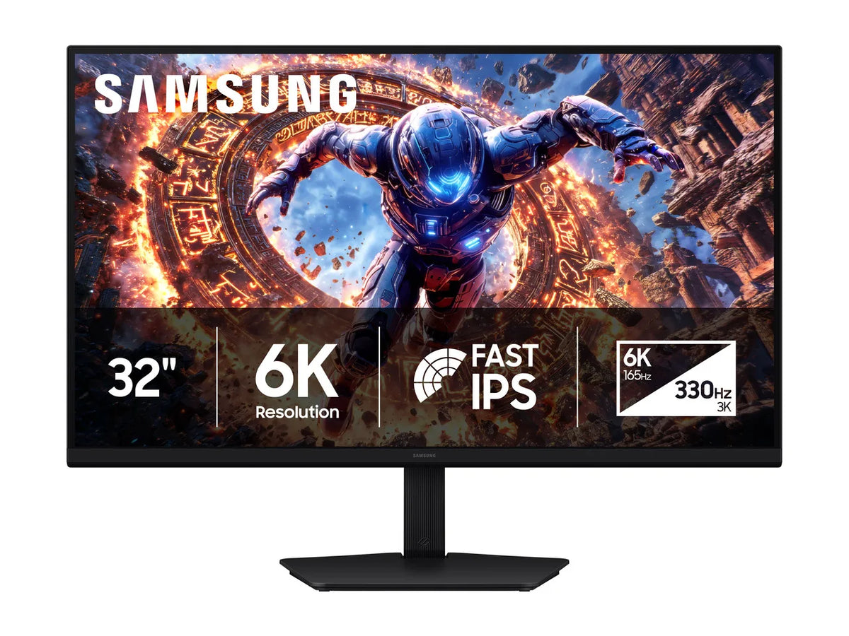 SAMSUNG Odyssey 32" Max 6K 165Hz / 3K 330Hz IPS Gaming Monitor