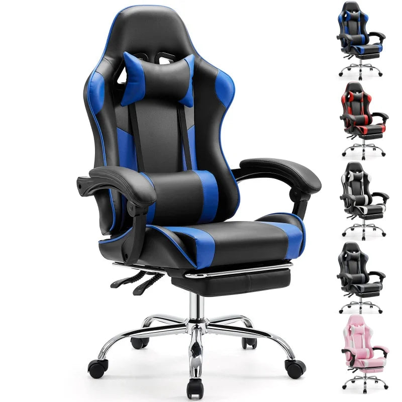 JHK Ergonomic Racing Gaming Chair Adjustable Swivel PU