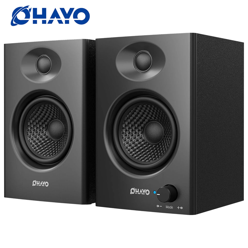 OHAYO 60W Computer Speakers for Music Gaming, Active Bluetooth