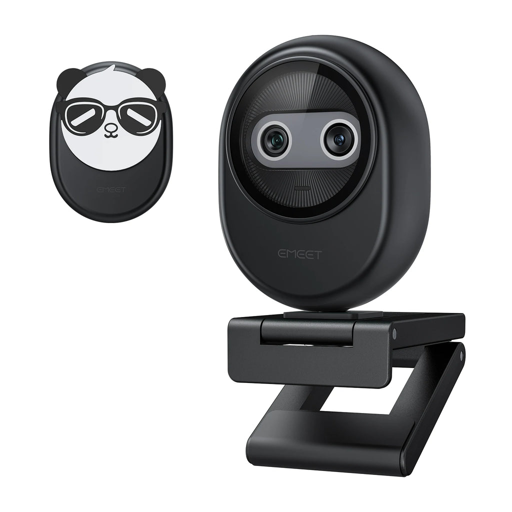Webcam 4K EMEET Dual-Camera AI-Powered 4K Camera